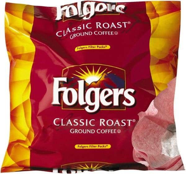 Folgers - Coffee Filter Packs, Regular, 0.9 oz Filter Pack, 40/Carton - A1 Tooling