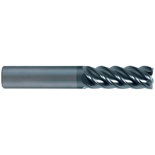 5/8 End Mill 5FL .030R TA - V-CARB 5/8x5/8x3/4x3 - Exact Industrial Supply