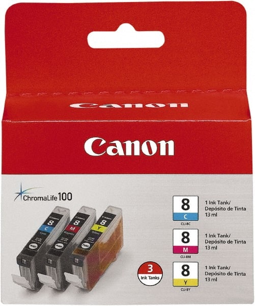 Canon - Pack of (3), Ink Cartridges - Exact Industrial Supply