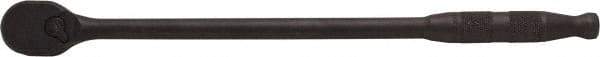 Proto - 3/8" Drive Pear Head Ratchet - Black Oxide Finish, 13" OAL, 90 Gear Teeth, Long Arm Handle, Reversible Head - A1 Tooling