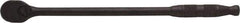 Proto - 3/8" Drive Pear Head Ratchet - Black Oxide Finish, 13" OAL, 90 Gear Teeth, Long Arm Handle, Reversible Head - A1 Tooling