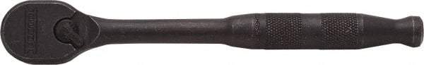 Proto - 3/8" Drive Pear Head Ratchet - Black Oxide Finish, 7" OAL, 90 Gear Teeth, Standard Handle, Reversible Head - A1 Tooling