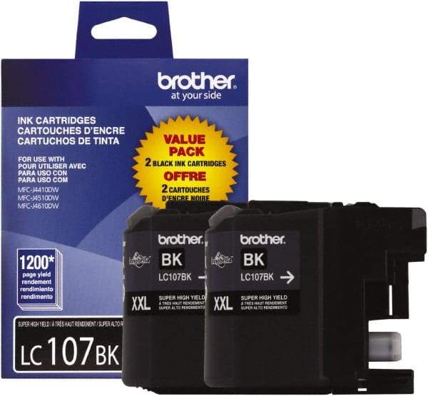 Brother - Black Ink Cartridge - Use with Brother MFC-J4310DW, J4410DW, J4510DW, J4610DW, J4710DW, J6520DW, J6720DW, J6920DW - A1 Tooling