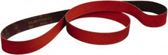 3M - 3/4" Wide x 20-1/2" OAL, 80 Grit, Ceramic Abrasive Belt - Ceramic, Medium, Coated, Series 947A - A1 Tooling