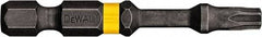 DeWALT - T8 Torx Bit - 1/4" Hex Drive, 2" OAL - A1 Tooling