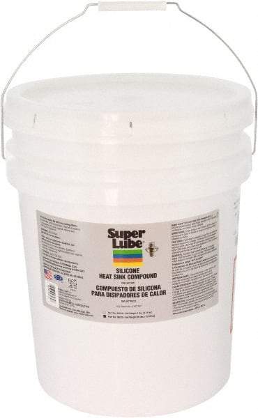 Synco Chemical - 30 Lb Pail Silicone Heat-Transfer Grease - White, High Dielectric Strength, 500°F Max Temp, - A1 Tooling