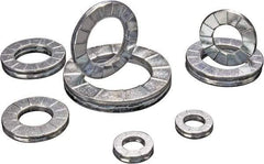 DISC-LOCK - 5/8", 1.247" OD, Zinc Flake, Steel Wedge Lock Washer - Grade 1010 Carbon Steel, 0.646 to 0.656" ID - A1 Tooling