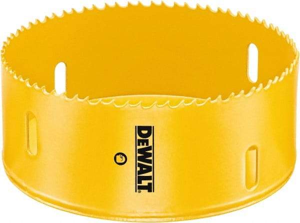 DeWALT - 3-1/8" Diam, 1-7/8" Cutting Depth, Hole Saw - Bi-Metal Saw, Toothed Edge - A1 Tooling