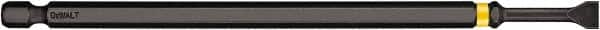 DeWALT - 3/16" Slotted Screwdriver Bit - 1/4" Hex Drive, 6" OAL - A1 Tooling