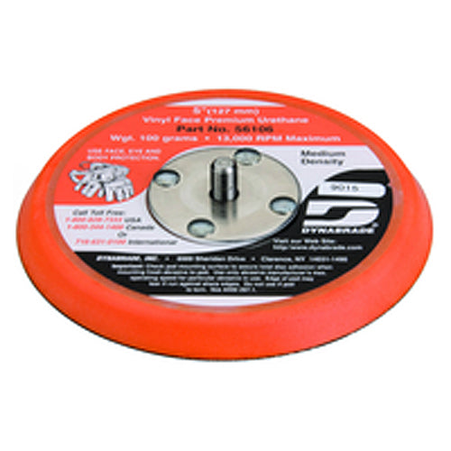 ‎Model 56102 - 5″ Diameter - 3/8″ Thickness - Non-Vacuum Soft Sander Pad - A1 Tooling