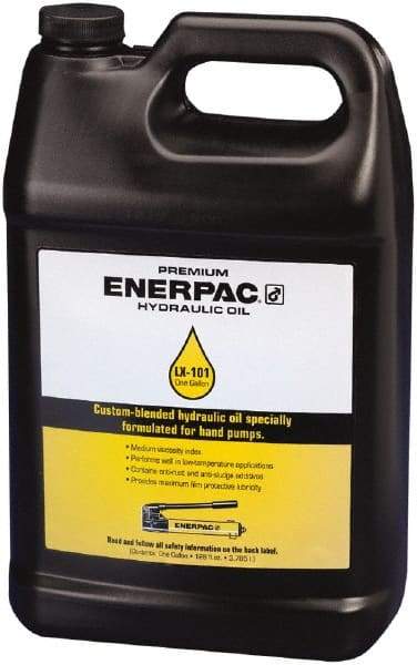 Enerpac - 1 Gal Container Mineral Hydraulic Oil - -42.78 to 190.56°F, ISO 15, 82 SUS at 100°F - A1 Tooling