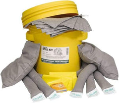 Oil-Dri - 20 Gal Capacity Universal Spill Kit - 20 Gal Plastic Overpack Container - A1 Tooling