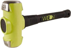 Wilton - 10 Lb Head, 16" Long Sledge Hammer - Steel Head, Steel Handle with Grip - A1 Tooling