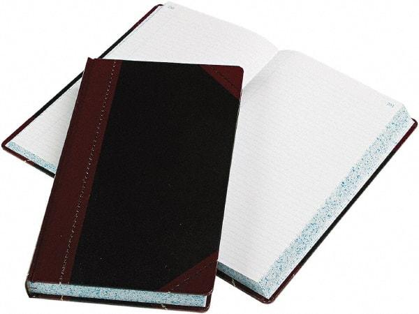 Boorum & Pease - 500 Sheet, 14-1/8 x 8-5/8", Record Rule Record/Account Book - Black & Red - A1 Tooling