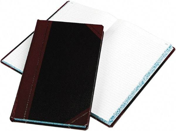 Boorum & Pease - 300 Sheet, 14-1/8 x 8-5/8", Record Rule Record/Account Book - Black & Red - A1 Tooling