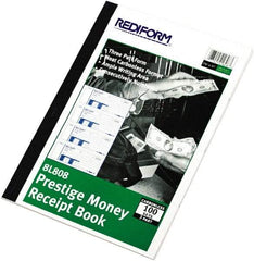 REDIFORM - 100 Sheet, 7 x 2-3/4", Receipt Book - A1 Tooling