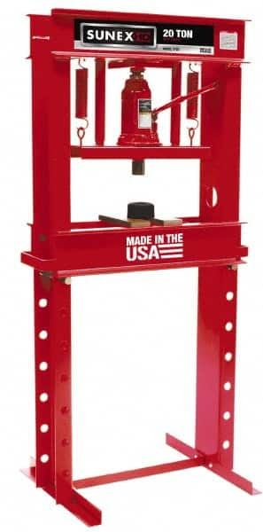 Sunex Tools - 20 Ton Manual Shop Press - 6 Inch Stroke - A1 Tooling