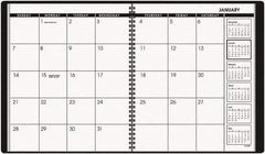 AT-A-GLANCE - 26 Sheet, 9 x 11", Planner Appointment Book - Black - A1 Tooling