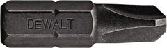 DeWALT - #5 Tri-Wing Bit - 1/4" Hex Drive, 1" OAL - A1 Tooling