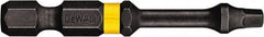 DeWALT - #3" Square Size Square Recess Bit - 1/4" Hex Drive, 2" OAL - A1 Tooling