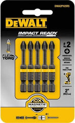 DeWALT - #2 Phillips Screwdriver Bit - 1/4" Hex Drive, 2" OAL - A1 Tooling