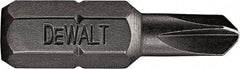 DeWALT - #4 Torq-Set Bit - 1/4" Hex Drive, 1" OAL - A1 Tooling