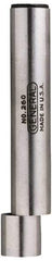 General - 0.5" Head Diam, 1/2" Shank, Single End, Mechanical Edge Finder - Accurate to 0.0005", Cylindrical Contact - A1 Tooling