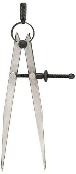 General - 4 Inch Leg, Spring Joint, Steel, Bright Finish, Divider - A1 Tooling