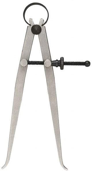 General - 10 Inch Leg, Steel, Bright Finish, Inside Caliper - A1 Tooling