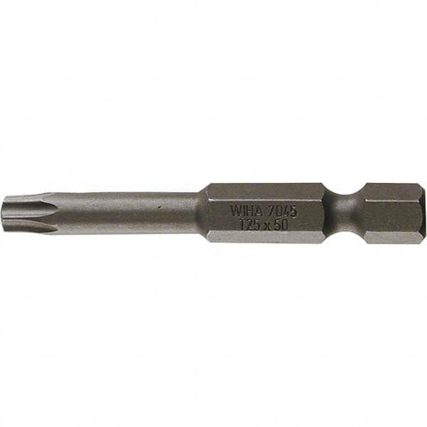 Wiha - T25 Power Bit - 1/4" Drive, 2" OAL - A1 Tooling