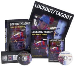 NMC - Lockout, Tagout Your Key To Safety, Multimedia Training Kit - 20 Minute Run Time DVD, English - A1 Tooling