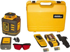 Johnson Level & Tool - 2,000' (Exterior) Measuring Range, 1/8" at 100' Accuracy, Self-Leveling Rotary Laser - ±3° Self Leveling Range, 150, 200, 250 & 300 RPM, 2 Beams, NiMH Battery Included - A1 Tooling