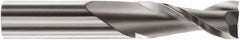 SGS - 8mm Cutting Diam x 25mm Length of Cut, 2 Flute, Upcut Spiral Router Bit - Uncoated, Right Hand Cut, Solid Carbide, 63mm OAL x 8mm Shank Diam, Square End - A1 Tooling