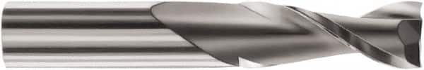 SGS - 5/32" Cutting Diam x 5/8" Length of Cut, 2 Flute, Upcut Spiral Router Bit - Uncoated, Right Hand Cut, Solid Carbide, 2-1/2" OAL x 1/4" Shank Diam, Square End - A1 Tooling