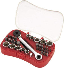 GearWrench - 35 Piece 1/4" Drive Ratchet Socket Set - Comes in Blow Molded Case - A1 Tooling