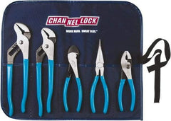 Channellock - 5 Piece Plier Set - Comes in Tool Roll - A1 Tooling