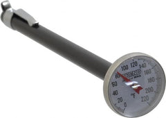 Wika - 0 to 220°F, Bimetal Pocket Thermometer - Stainless Steel - A1 Tooling