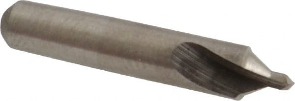 Link Industries - #12 Plain Cut 60° Incl Angle High Speed Steel Combo Drill & Countersink - A1 Tooling