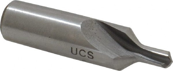 Link Industries - #5 Plain Cut 82° Incl Angle High Speed Steel Combo Drill & Countersink - A1 Tooling