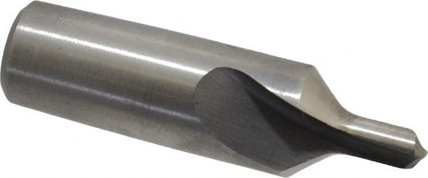 Link Industries - #8 Plain Cut 82° Incl Angle High Speed Steel Combo Drill & Countersink - A1 Tooling