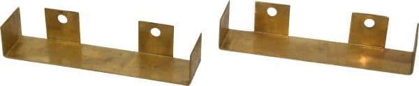 Value Collection - 4, 5 & 6" Jaw Width, Brass, Vise Jaw Cap - Compatible with 4, 5 & 6" Vises - A1 Tooling