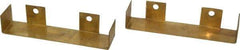 Value Collection - 4, 5 & 6" Jaw Width, Brass, Vise Jaw Cap - Compatible with 4, 5 & 6" Vises - A1 Tooling