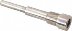 Alloy Engineering - 6 Inch Overall Length, 3/4 Inch Thread, 316 Stainless Steel Standard Thermowell - 4-1/2 Inch Insertion Length - A1 Tooling