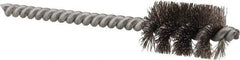 Schaefer Brush - 1/2 Inch Inside Diameter, 11/16 Inch Actual Brush Diameter, Stainless Steel, Power Fitting and Cleaning Brush - 3/16 Shank Diameter, 3-5/8 Inch Long, Twisted Wire Stem, 5/8 Inch Refrigeration Outside Diameter - A1 Tooling