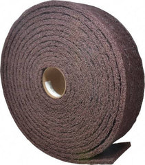 3M - 30' Long x 4" Wide Nonwoven Roll - Medium Grade, Purple, Aluminum Oxide - A1 Tooling