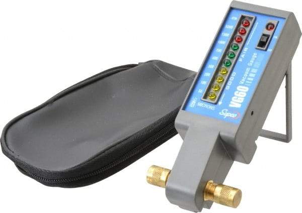 Supco - Vacuum Gauges Type: Electronic Vacuum Gauge Vacuum Range: 50 Microns - A1 Tooling