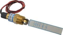 Thomas Products Ltd. - 850 psi, Brass Housing, Adjustable Paddle Flow Switch - 1 NPT Inch Thread Size, Model 2400 - A1 Tooling