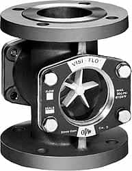 OPW Engineered Systems - 2 Inch, Stainless Steel, Visi-Flo Sight Flow Indicator - 150 Max psi, 7 Inch Overall Length - A1 Tooling