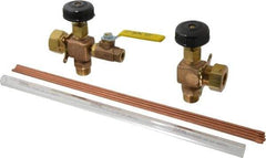 Conbraco - 400 psi Working Pressure, 250 Max psi, Bronze Liquid Level Gage Glass - 400°F Max Operating Temp, 3/4 Inch Thread, PTFE Seal - A1 Tooling