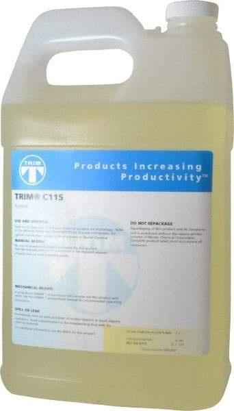 Master Fluid Solutions - Trim C115, 1 Gal Bottle Grinding Fluid - Synthetic, For Machining - A1 Tooling